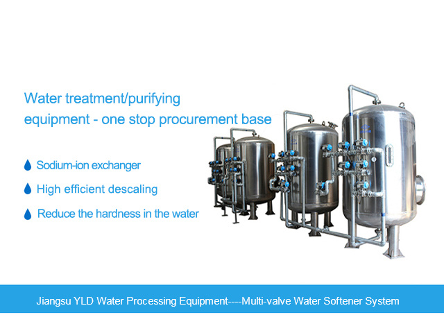 Multi-valve Water Softener System